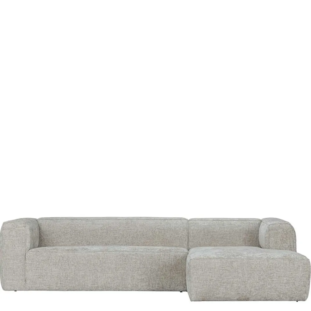 Wohnen Sofas<Polsterecke aus Strukturstoff Beige - Pulany
