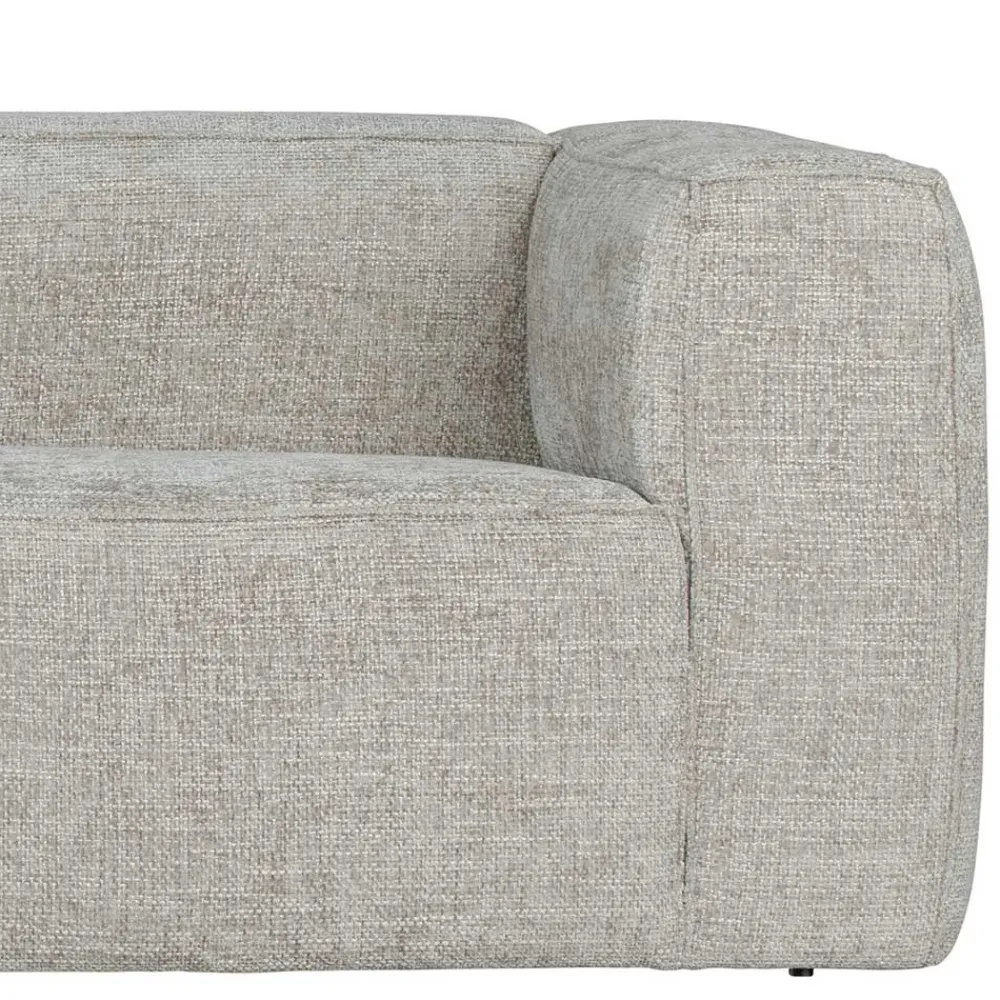 Wohnen Sofas<Polsterecke aus Strukturstoff Beige - Pulany