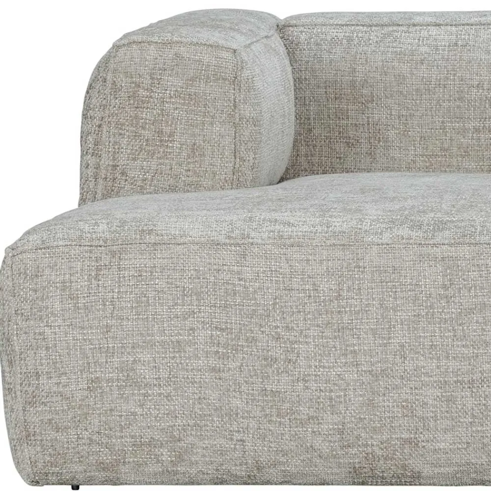 Wohnen Sofas<Polsterecke aus Strukturstoff Beige - Pulany