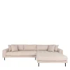 Wohnen Sofas<Polsterecke in Beige Stoff - Pogarana