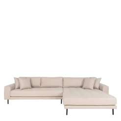 Wohnen Sofas<Polsterecke in Beige Stoff - Pogarana