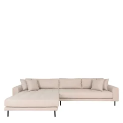Wohnen Sofas<Polsterecke in Beige Stoff - Pogarana