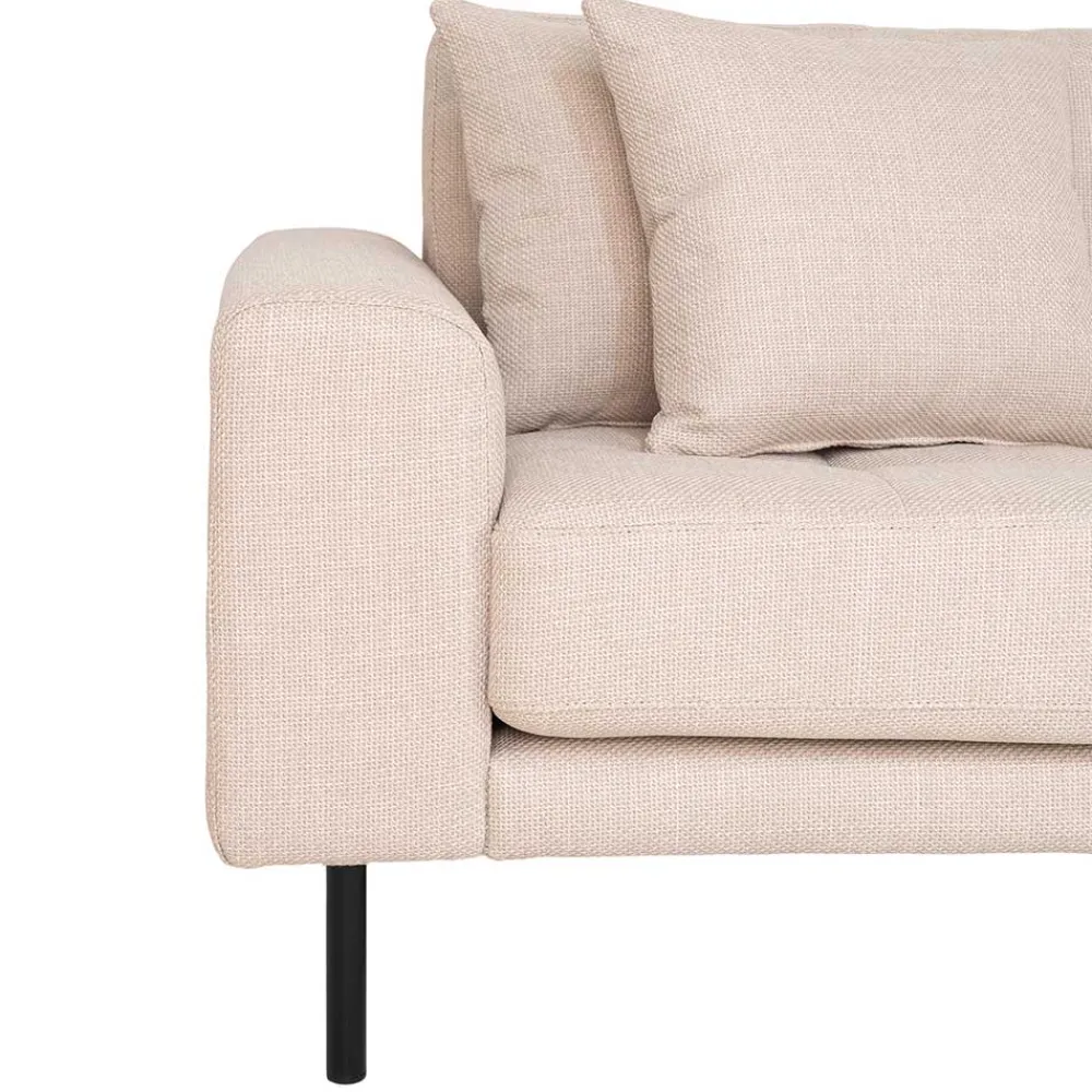 Wohnen Sofas<Polsterecke in Beige Stoff - Pogarana