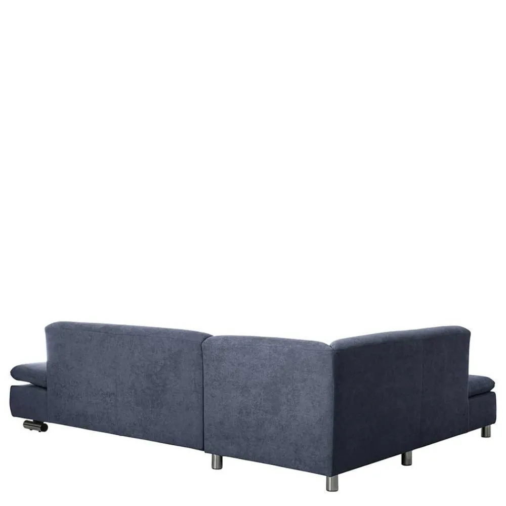 Wohnen Sofas<Polsterecke in Blau mit Chrom - Lex