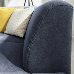 Wohnen Sofas<Polsterecke in Blau mit Chrom - Lex