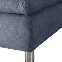 Wohnen Sofas<Polsterecke in Blau mit Chrom - Lex
