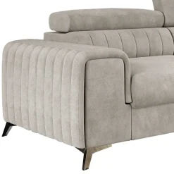 Wohnen Sofas<Polsterecke in Cremeweiß mit Federkern - Emricanno