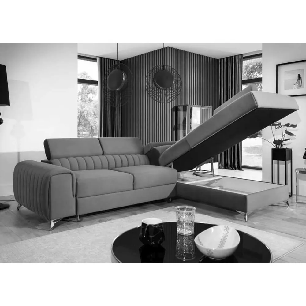 Wohnen Sofas<Polsterecke in Cremeweiß mit Federkern - Emricanno