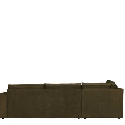 Wohnen Sofas<Polsterecke in Dunkelgrün Stoffbezug - Sangro