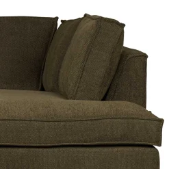 Wohnen Sofas<Polsterecke in Dunkelgrün Stoffbezug - Sangro