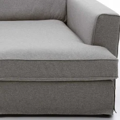 Wohnen Sofas<Polsterecke in Grau Webstoff - Valtte