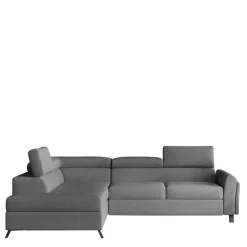 Wohnen Betten|Sofas<Polsterecke mit Schlaffunktion in Grau - Downforce