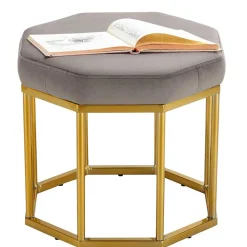 Wohnen Hocker<Polsterhocker in achteckiger Form - Lorossa
