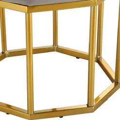 Wohnen Hocker<Polsterhocker in achteckiger Form - Lorossa