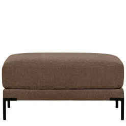 Wohnen Hocker<Polsterhocker in Braun und Schwarz - Ravonia