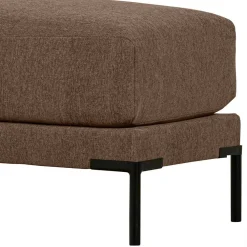 Wohnen Hocker<Polsterhocker in Braun und Schwarz - Ravonia