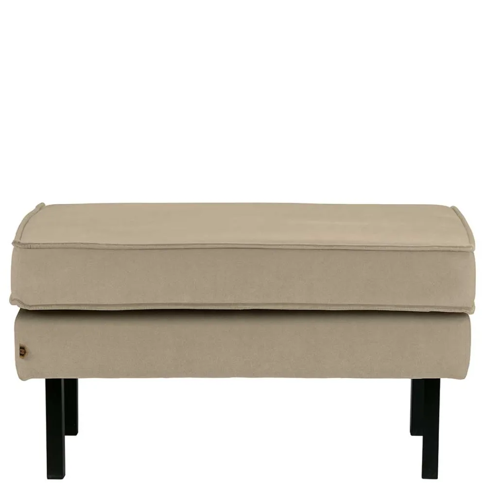 Wohnen Hocker<Polsterhocker in Khaki Samt - Afeiro
