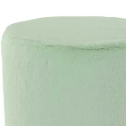 Wohnen Hocker<Polsterhocker in Mintgrün mit Gold - Candura