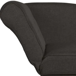 Wohnen Sofas<Polsterliege in Dunkelbraun mit Buche - Andino