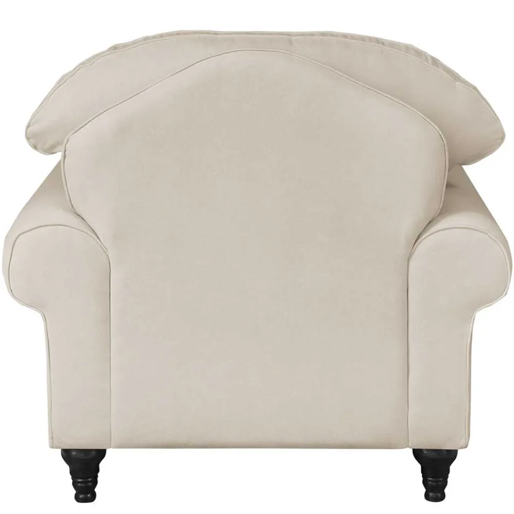 Wohnen Sessel<Polstersessel & Hocker in Beige - Merandes (zweiteilig)