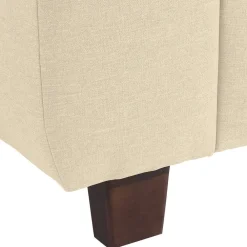 Wohnen Sessel<Polstersessel in Beige und Nussbaum Braun - Nando