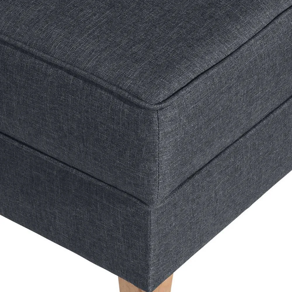 Wohnen Sessel<Polstersessel in Jeansblau und Buche - Patronia