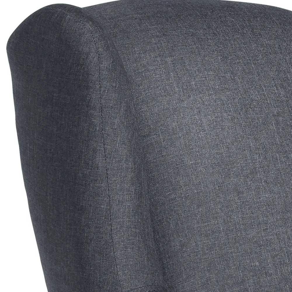 Wohnen Sessel<Polstersessel in Jeansblau und Buche - Patronia