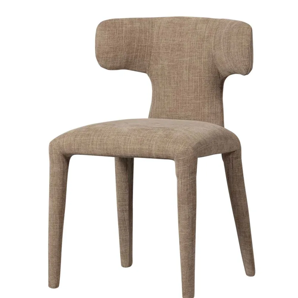 Wohnen Stühle<Polsterstühle in Beige Stoff - Eradis (2er Set)
