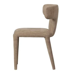 Wohnen Stühle<Polsterstühle in Beige Stoff - Eradis (2er Set)
