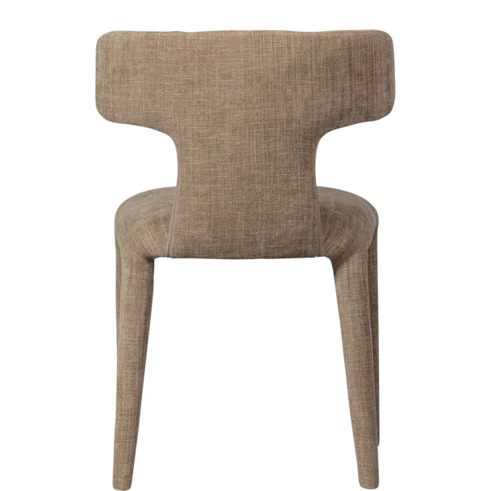 Wohnen Stühle<Polsterstühle in Beige Stoff - Eradis (2er Set)