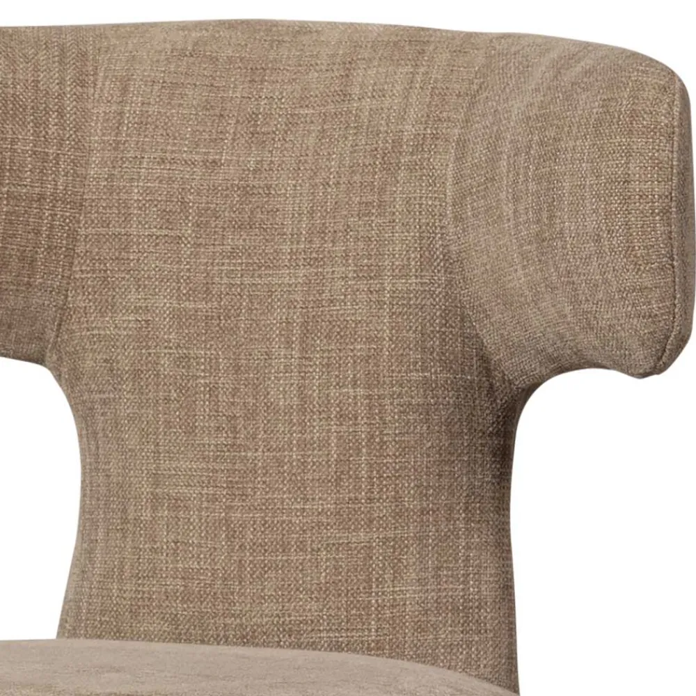 Wohnen Stühle<Polsterstühle in Beige Stoff - Eradis (2er Set)
