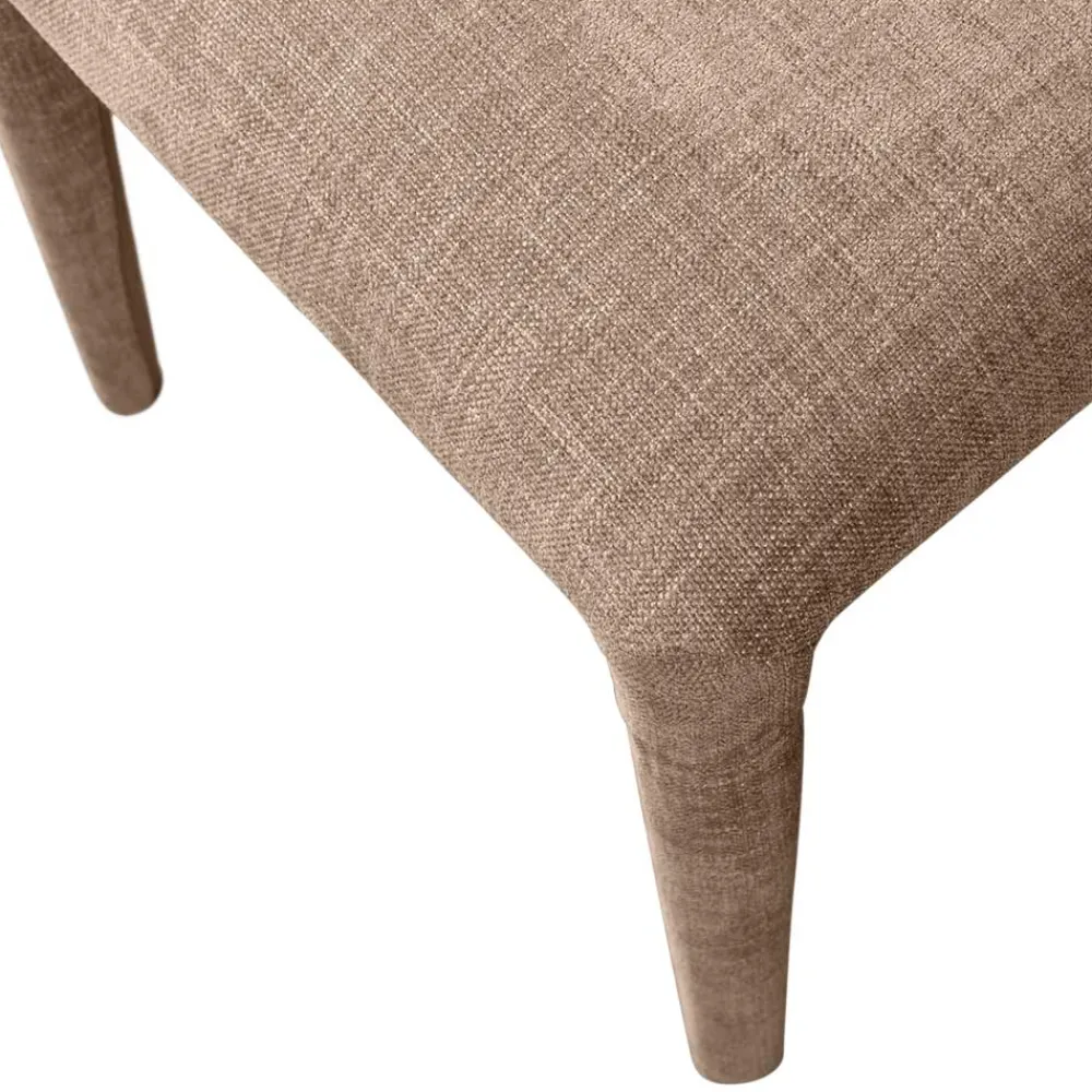 Wohnen Stühle<Polsterstühle in Beige Stoff - Eradis (2er Set)
