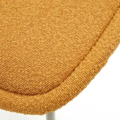 Wohnen Stühle<Polsterstühle in Senfgelb Boucle - Gatria (4er Set)