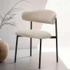 Wohnen Stühle<Polsterstühle in Taupe Strukturstoff - Filmau (2er Set)