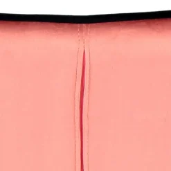 Wohnen Stühle<Polsterstuhl mit Armlehnen in Rosa Schwarz - Elliot