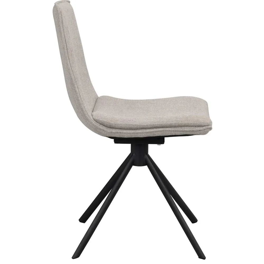 Wohnen Stühle<Polsterstuhl mit Drehgestell - Oline (2er Set)
