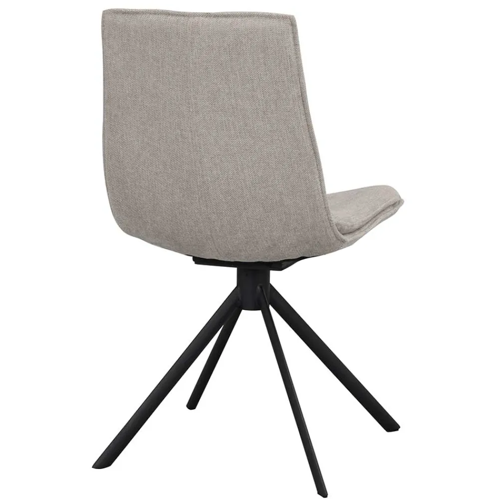 Wohnen Stühle<Polsterstuhl mit Drehgestell - Oline (2er Set)
