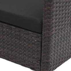 Wohnen Sitzgruppe<Polyrattan Tischgruppe für 2 Personen - Eneriffo (dreiteilig)