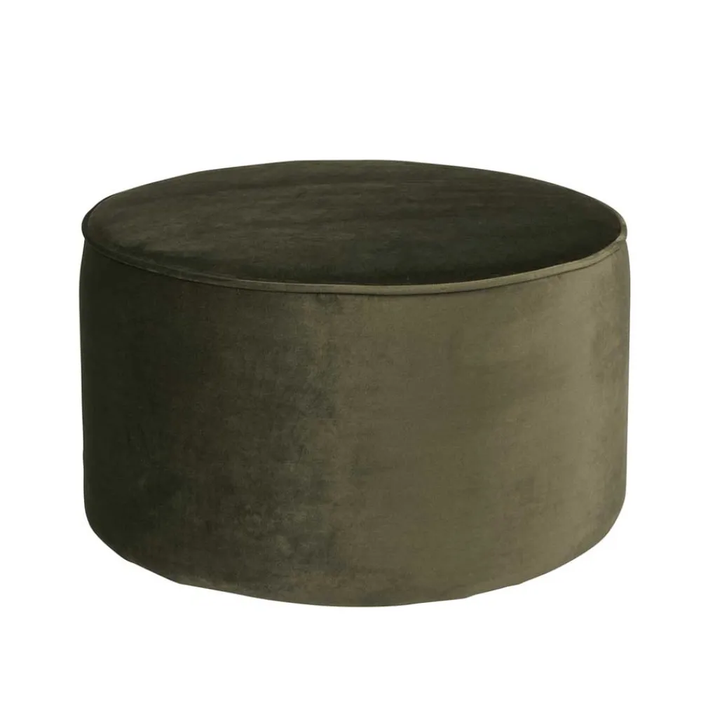 Wohnen Hocker<Pouf Rai in Dunkelgrün