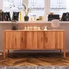 Wohnen Tv & Hifi-Möbel|Lowboards<Praktische Kommode mit drei Schiebetüren - Indrya
