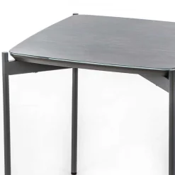 Wohnen Tische<Quadrat Beistelltisch in Blaugrau - Vrono