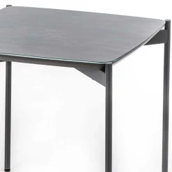 Wohnen Tische<Quadrat Beistelltisch in Blaugrau - Vrono