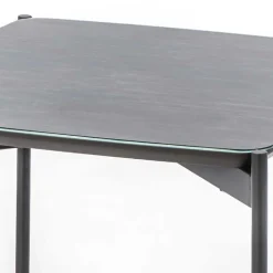 Wohnen Tische<Quadrat Beistelltisch in Blaugrau - Vrono