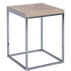 Wohnen Tische<Quadratischer Beistelltisch Loft Style Conory mit Beton Dekor