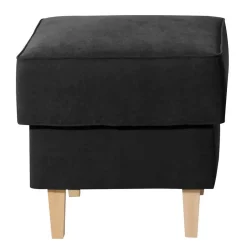 Wohnen Hocker<Quadratischer Couchhocker aus Velours - Lirionica