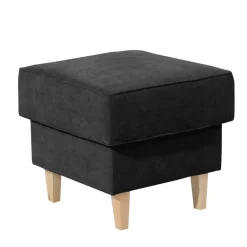 Wohnen Hocker<Quadratischer Couchhocker aus Velours - Lirionica