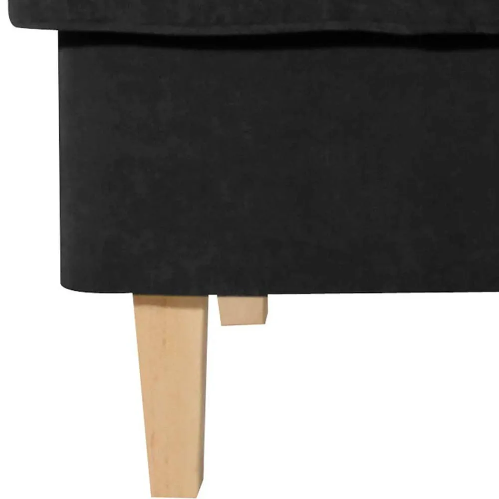 Wohnen Hocker<Quadratischer Couchhocker aus Velours - Lirionica