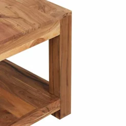 Wohnen Tische<Quadratischer Couchtisch Vislan aus Holz naturbelassen Akazie massiv