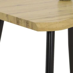 Wohnen Tische<Quadratischer Esstisch mit Baumkanten NB - Ashela