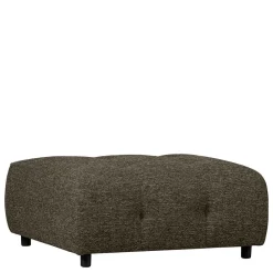 Wohnen Hocker<Quadratischer Hocker in Graugrün Blassgrün - Brasso